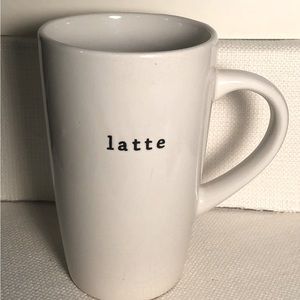 Large Pottery Barn Latte Mug